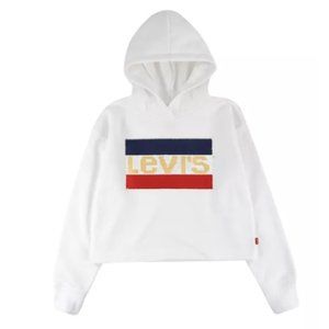 Leviās sequin hoodie big kids M NWT